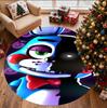 Five Nights at Freddy's Pattern Round Rug, Indoor/Outdoor Mat, for Picnic, Gameroom, Bedroom, Office, Living Room, Home Decor Carpet, Birthday Gift