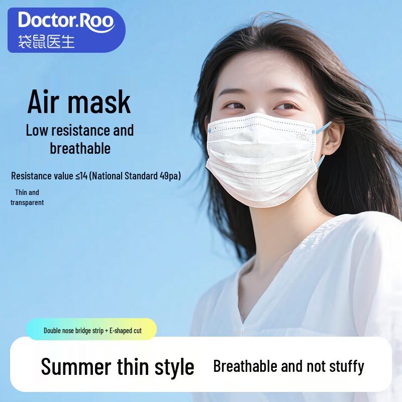 DR.ROOS Disposable Summer Breathable Face Masks