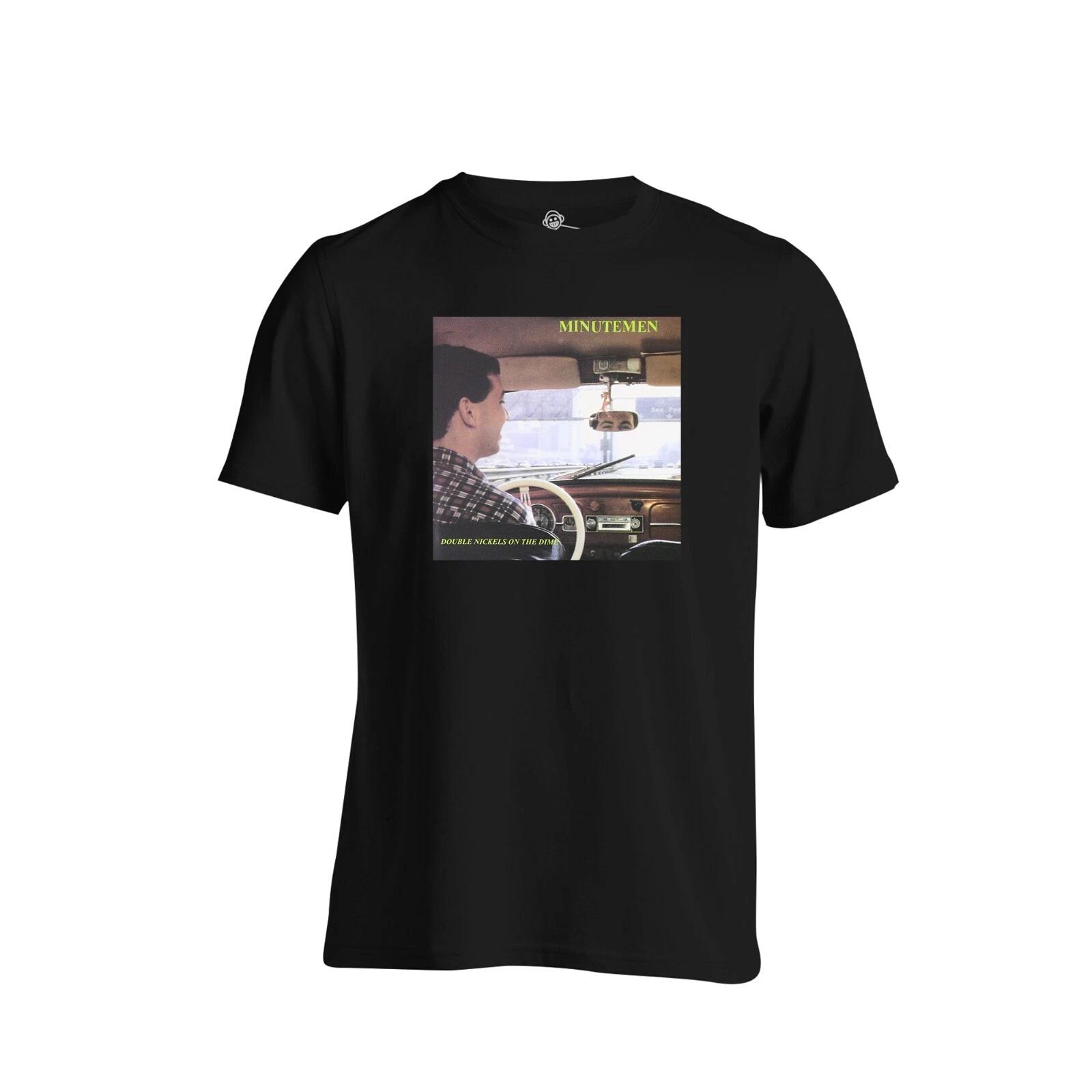 

Minutemen T Shirt Album Cover Double Nickel on the Dime American Punk Rock Band S