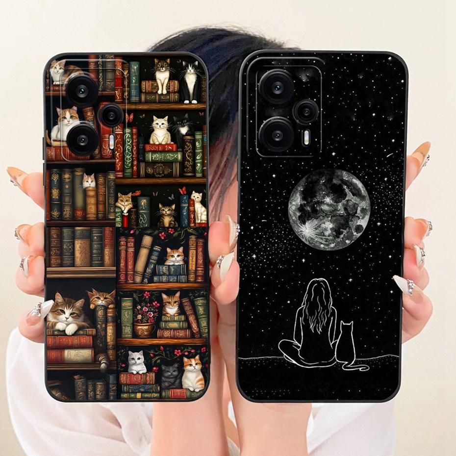 New Fashion Phone Case For Xiaomi Poco F5 F5Pro Soft Silicone Cases For POCO F5 Pro PocoF5 5G Shockproof Covers Bumpers