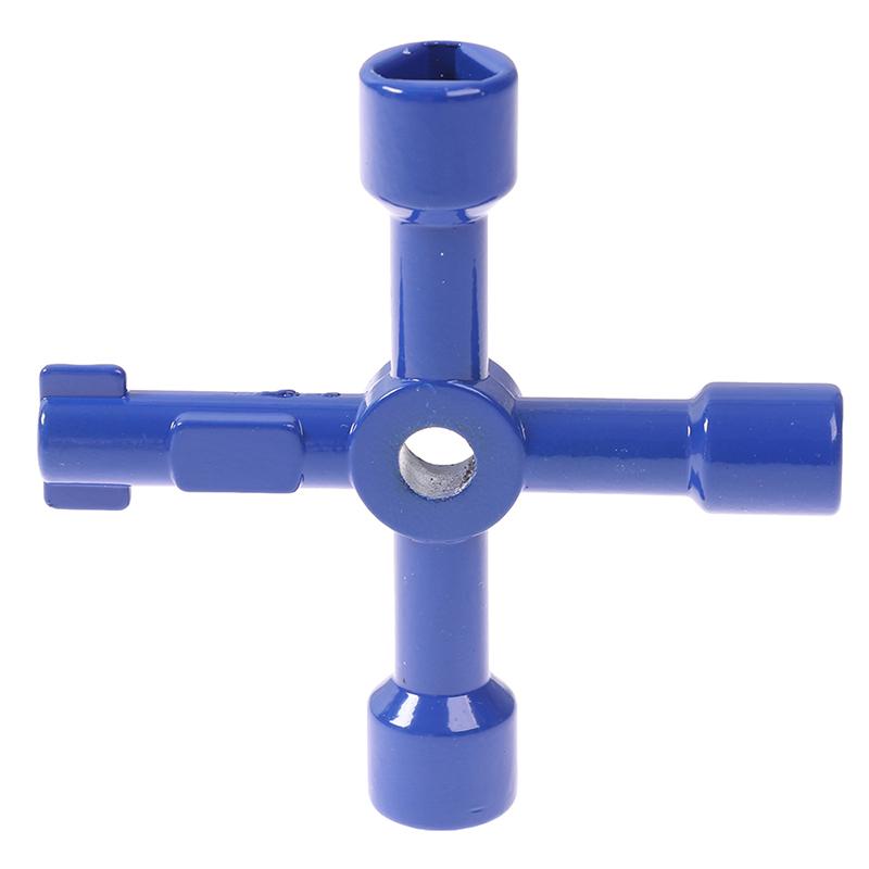 4-Way Multi-Functional Key For Electric Water Gas Meter Box Opening Key