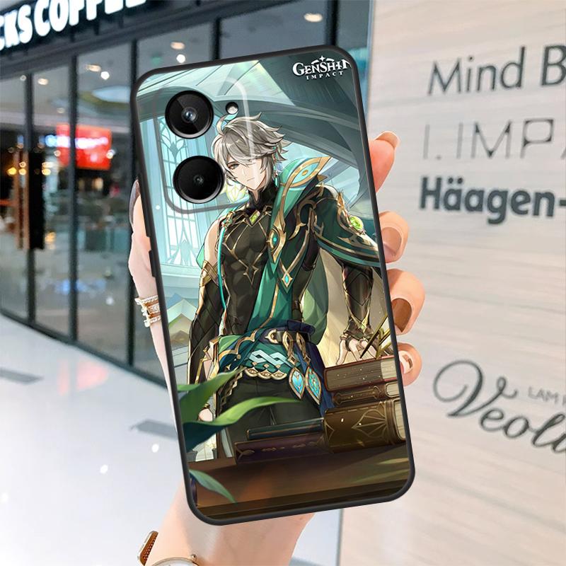 Genshin Impact Alhaitham Kaveh For Realme C55 C33 C35 C31 C30 C25 C21Y C15 C11 GT Neo 5 3 2 2T 3T 8 9 10 11 Pro Plus Case