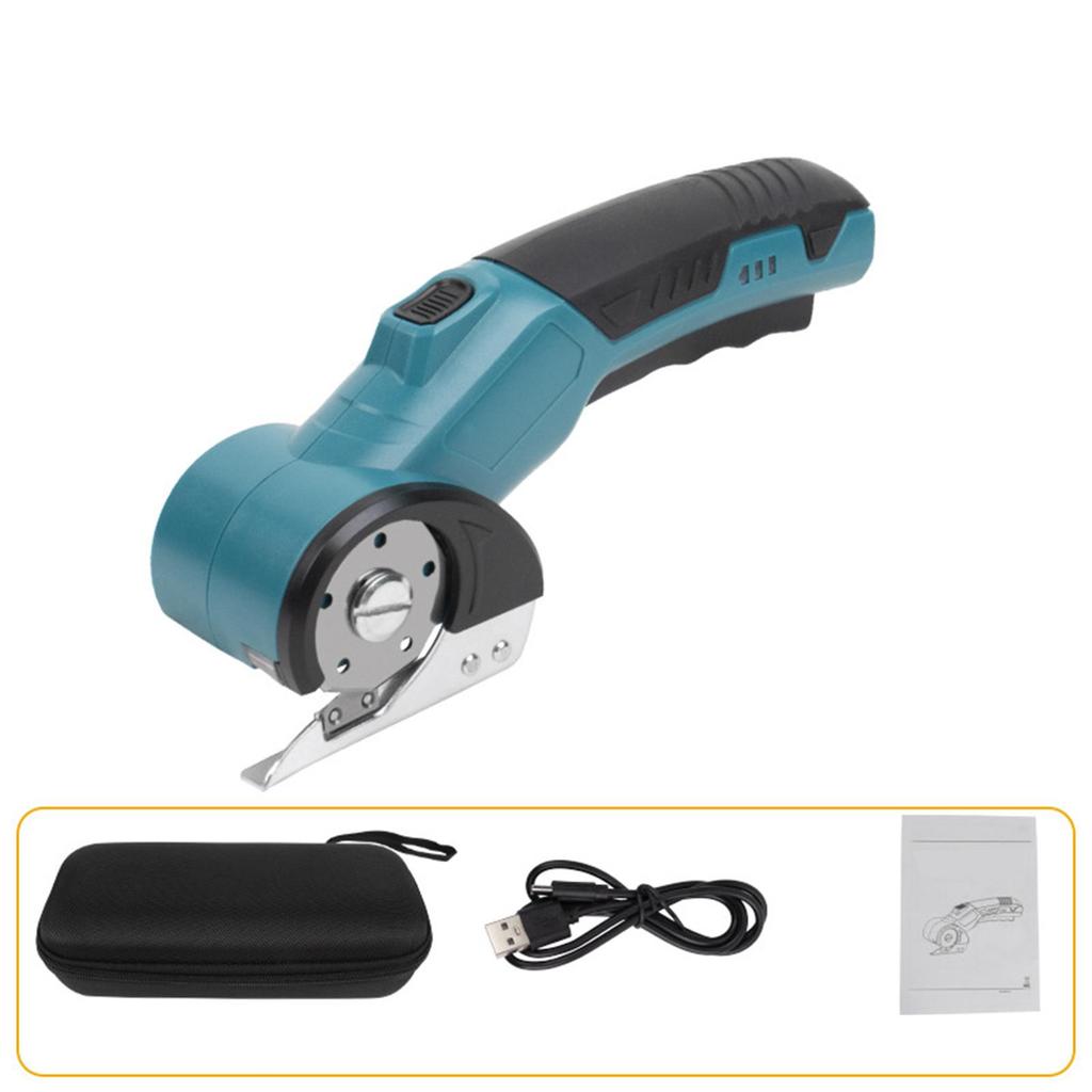 Electric Scissors Handheld Clothing Leather Tailor Cloth Scissors Small Carpet Lithium Electric Scissors