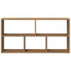 Minimalistisches Wandregal, Wandregal für den Eingangsbereich, Wandregal für das Badezimmer, 100x25x50 cm