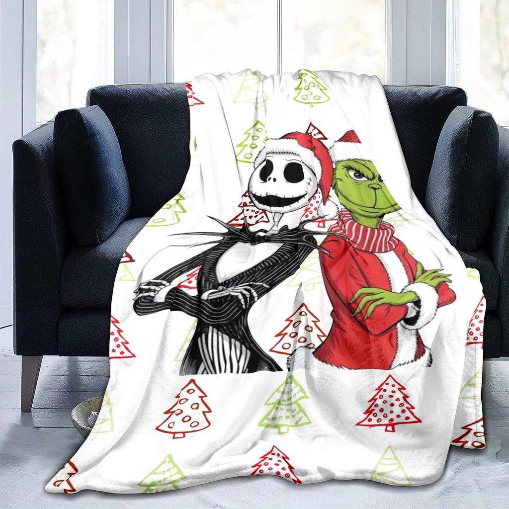 Flannel Blanket Christmas Exclusive Personalized Blanket Digital Printing