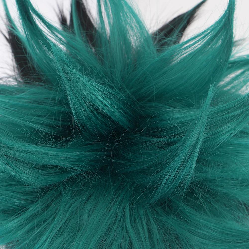 Meine Academia Cosplay Perücke Izuku Midoriya Perücke Boku No Academia/Academy Cosplay Haare Izuku Midoriya Deku Perücke Haarnetz