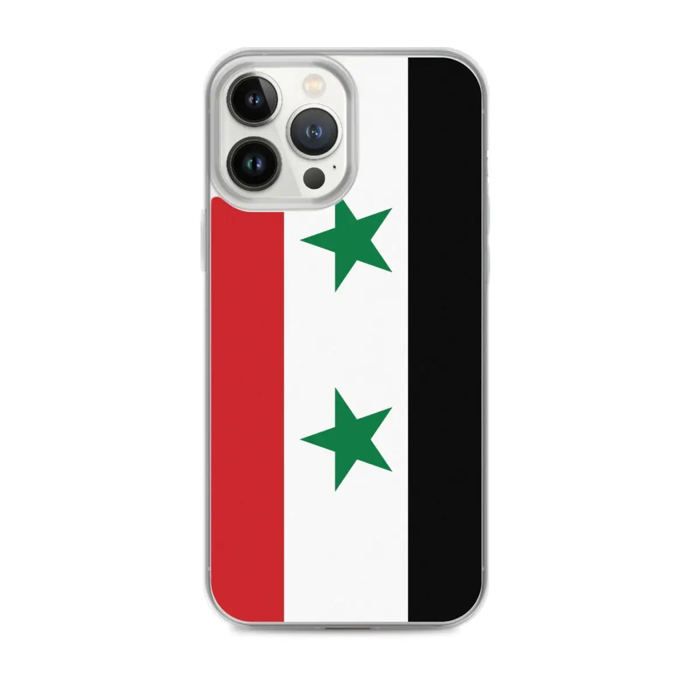 Coque Telefone Drapeau Syrie - iPhone 13 Pro Max