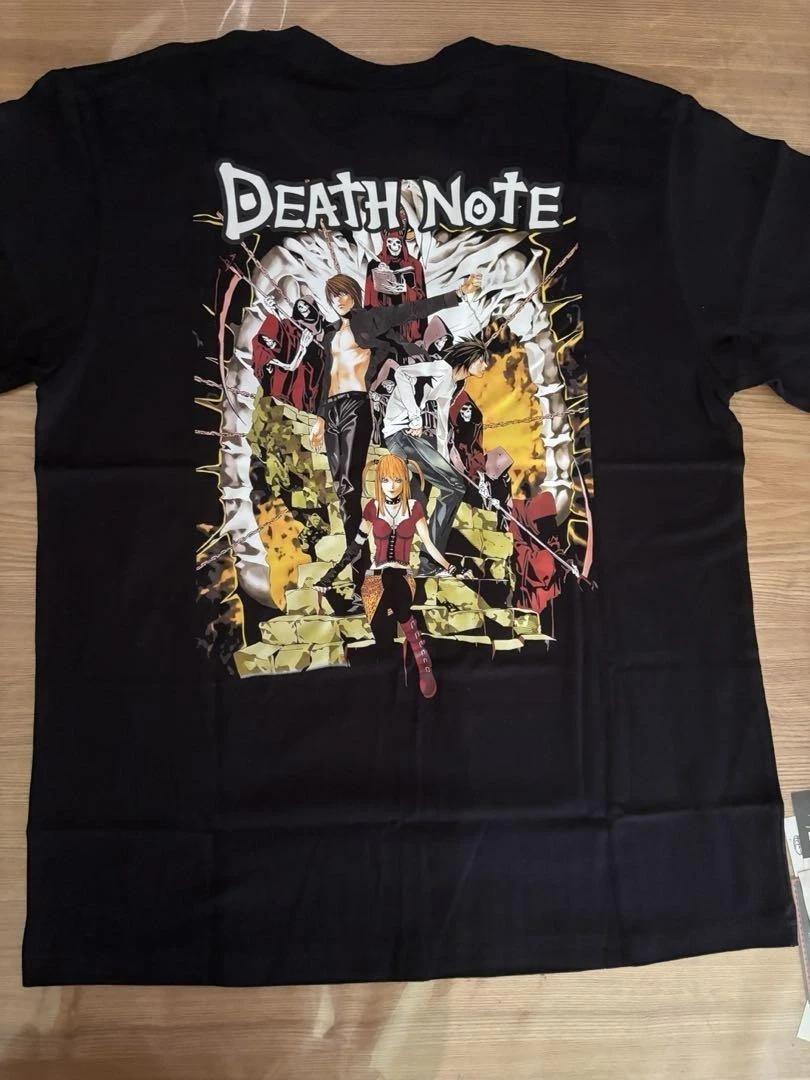 Vintage Death Note Black T-Shirt Graphic Movie anime NT114 FREE SHIPPING L