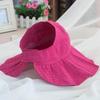 Adjustable Women Sun Hat Wide Brim Sun Protection Hat Outdoor Beach Cap  Summer Season