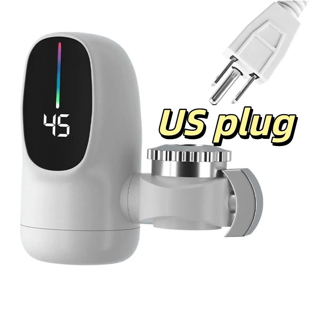 3000W Fast Heating Instant Water Heater Digital Display Portable Electric Electric Hot Water Tap Fast Heating Tap