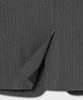 Nonblank Striped Semi-Overfit Blazer_Dark Grey