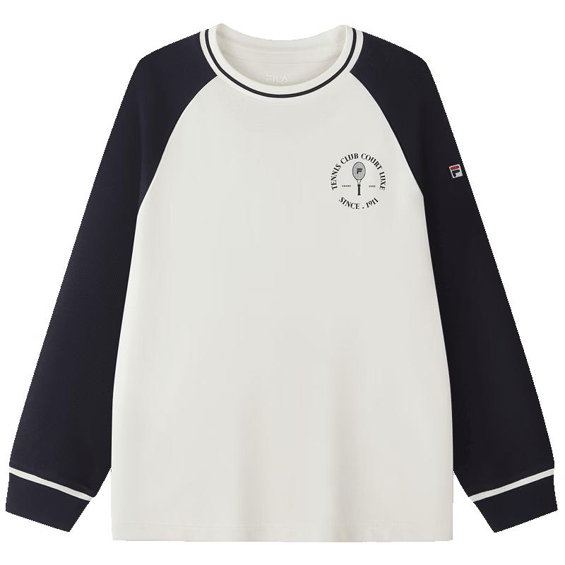 FILA Kids' Boys' Long-Sleeve Colorblock Raglan T-Shirt