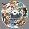 Waterproof PVC Stickers 50Pcs Cute Cartoon Otter Stickers, Aesthetic Animal Decals for Laptop Skateboard Water Bottle Luggage And DIY Scrapbook
