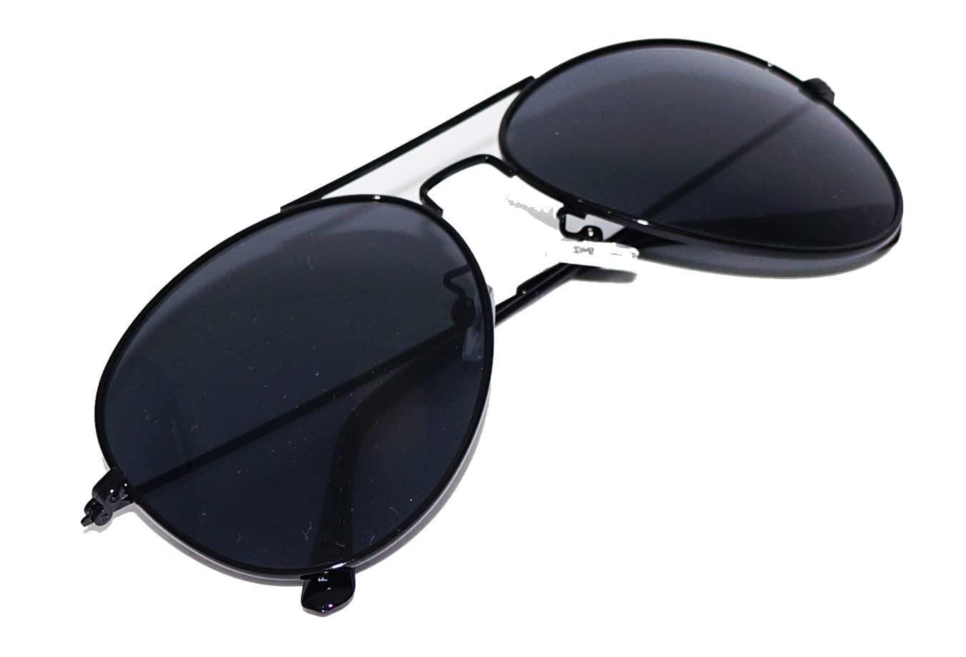 

[CYPHUS] Cyphus Sunglasses, Teardrop Shape, Unisex, UV Protection (BlackDark Smoke)