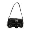 American Style Y2K Armpit Bag Sweet Cool Underarm Bag Casual Rivet Shoulder Bag  Spicy Girls