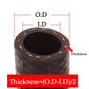ID4~38mm  Diesel Pipe Engine High-Pressure Fuel Pipe High Temperature Resistant Fuel Delivery Rubber Pipe Hose 1M