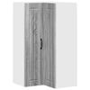 Lucca Wall Corner Cabinet Grey Sonoma 57 X 57 X 100 Cm
