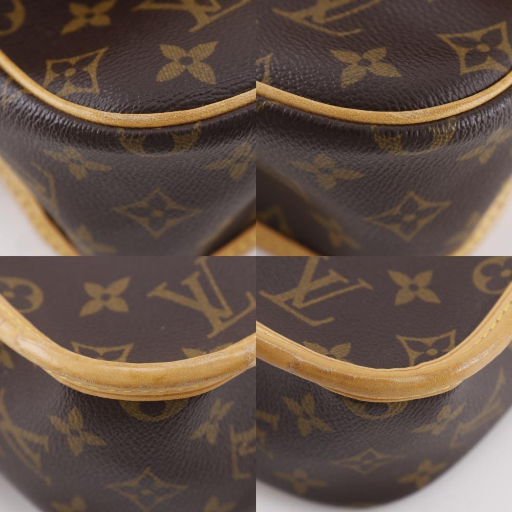 LOUIS VUITTON Sologne Shoulder Bag M42250 Brown Monogram canvas Women Used