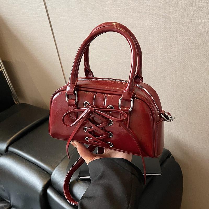 Premium niche bag women's new summer versatile messenger bag bow portable pillow bag