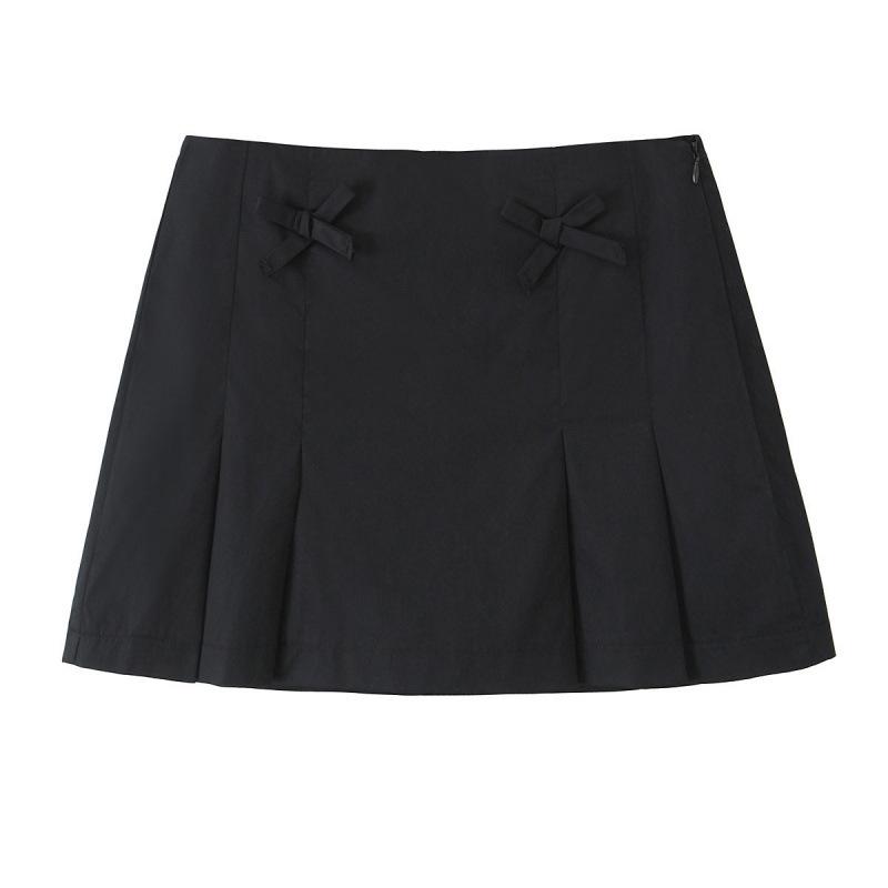 European & American Style Women's Butterfly Camisole & Pleated Skort