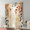 Plane Printing Curtains Roller Blinds Autumn Polyester Woven Without Rod Outdoor Decorations Use Bedroom Curtain Set Of 2 Made Washable Ready