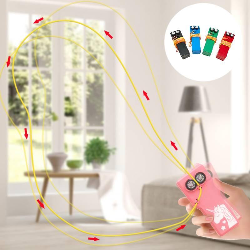 Toys Rope Launcher Zip String Rope Floating Thruster Sport Electric Kids Thrust