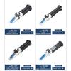 Auto Frostschutz Batterie Säure Motor Kühlmittel Tester Werkzeug Auto Optisch Handheld Glykol Refraktometer