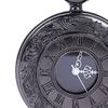 Pocket Watch with Roman Numers and Chain Perfect Gift for Father's Day, Weddings, Holidays