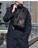 Trendy Waterproof Men's Chest Bag for Commuting and Leisure Travel - Fashionable Unisex Shoulder Messenger Bag