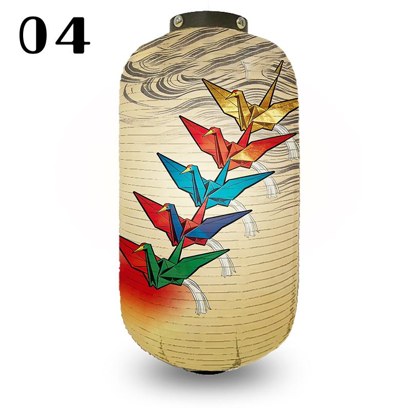 Retro Japanese Cloth Lantern Ukiyo-e Style Lantern Bistro Sushi Restaurant Izakaya Pub Decor Sign New Year Outdoor Decoration