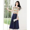 26 Summer Dressing Design Sense Niche Fashion Temperament Showing Thin and Small Figure Suit