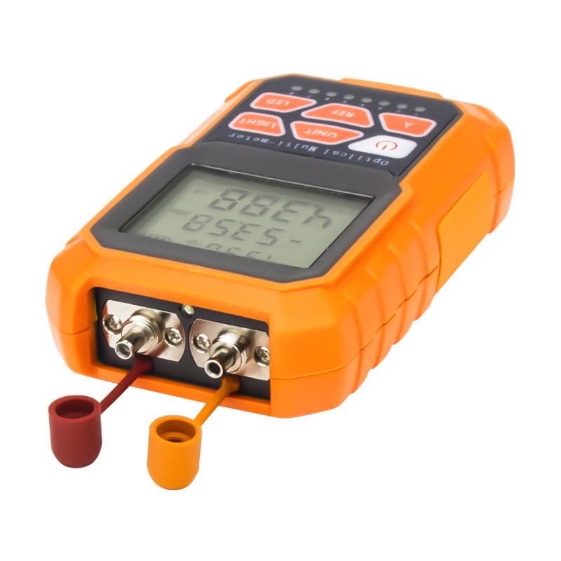3-in-1 Fiber Optic Tester & Network Cable Tester with OTDR and 5km Visual Fault Locator