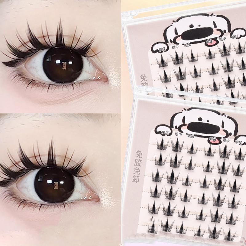 Free False Eyelashes Fox Tie Lazy People Can Choose The  Soft Soft Adhesive Free From False Eyelashes