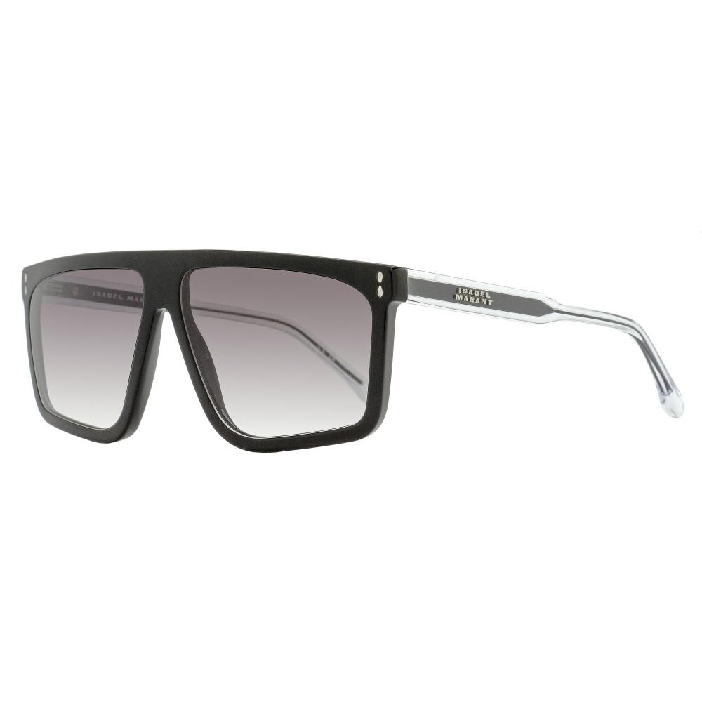 ISabel Marant SunglaSSeS Black Clear 61mm Im0164 S 8079o Bluma Flat Top