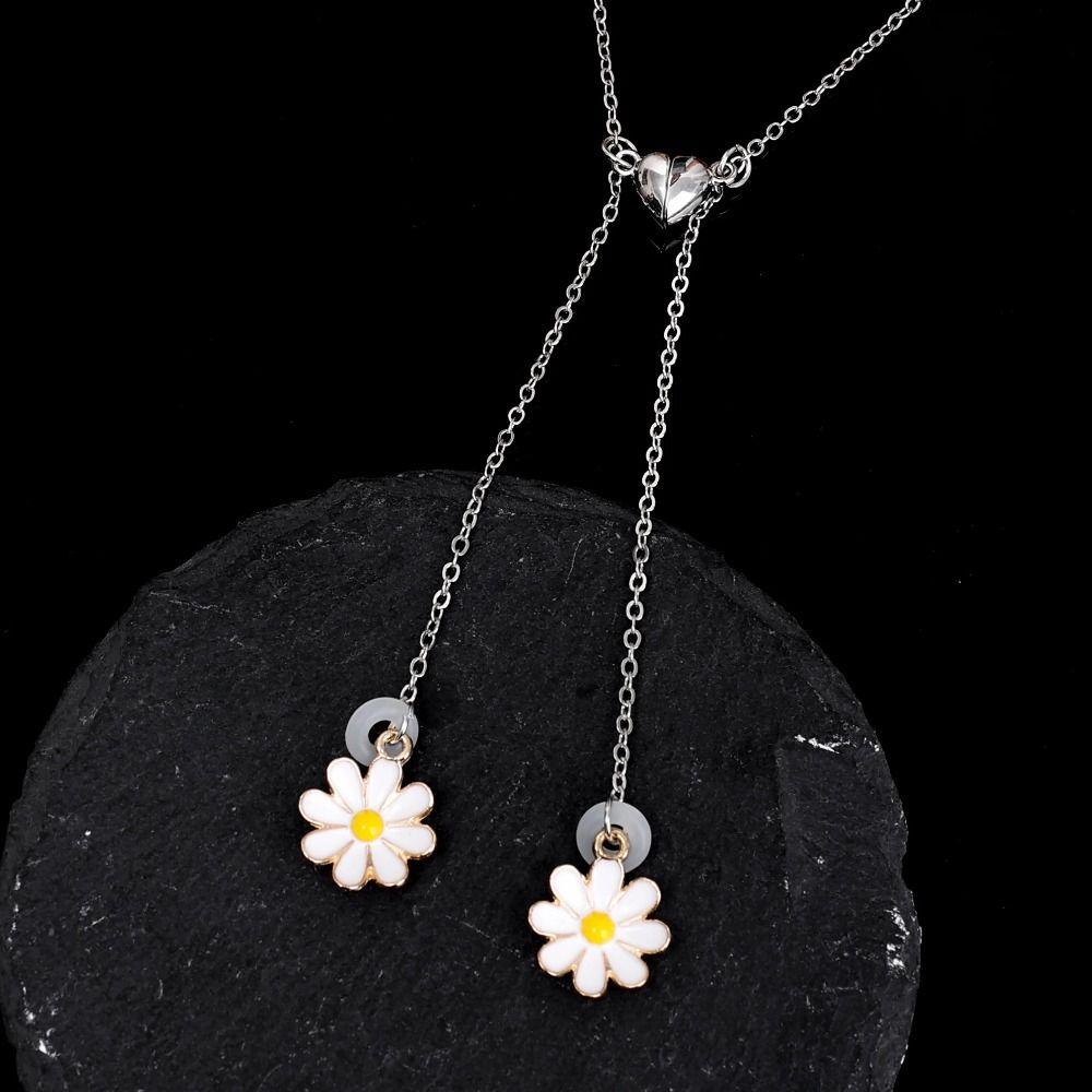 

Цепочка для наушников от потери «Маргаритки», ожерелье для наушников «Астронавт», цепочки для наушников, наушники Bluetooth Magnetic white