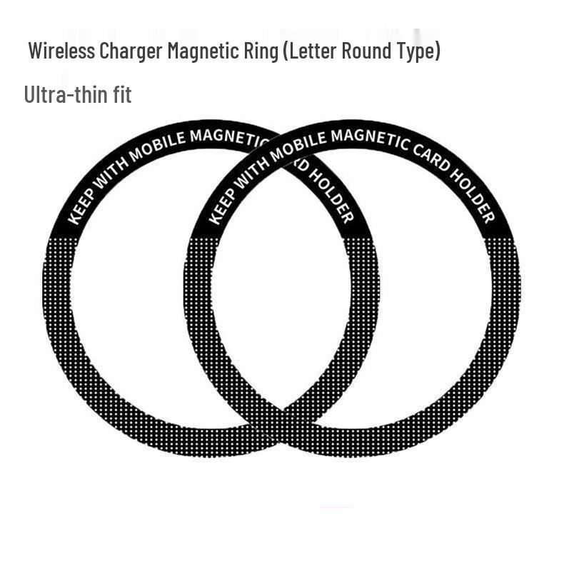 

Magnetic Ring Car Phone Holder & Wireless Charging Accessory for Android