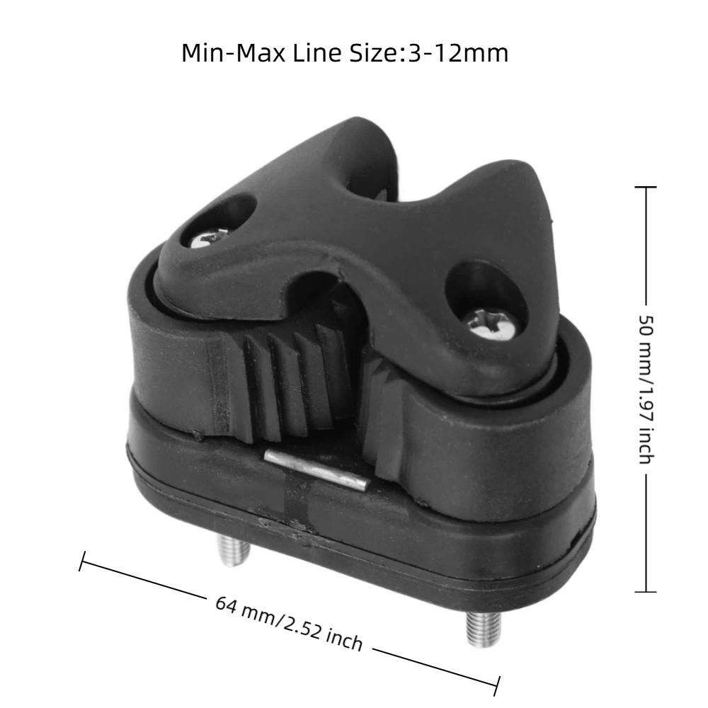 Anti Slip Boat Cam Cleat 3-6mm 3-12mm Cam Cleat Durable Rope Cam Cleat Sailboat