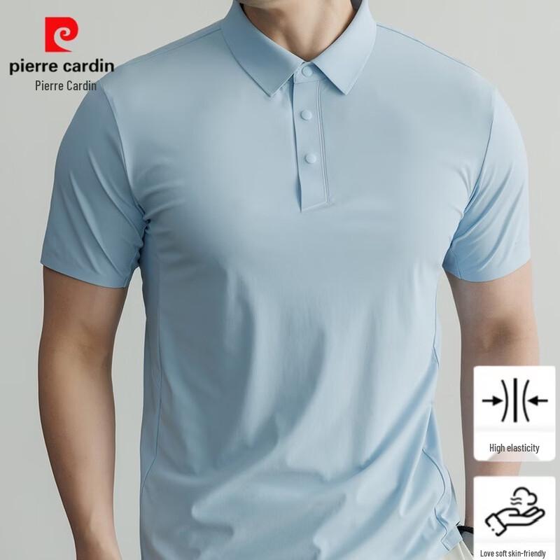 Pierre Cardin Men s Breathable Ice Silk Polo Shirt 2XL