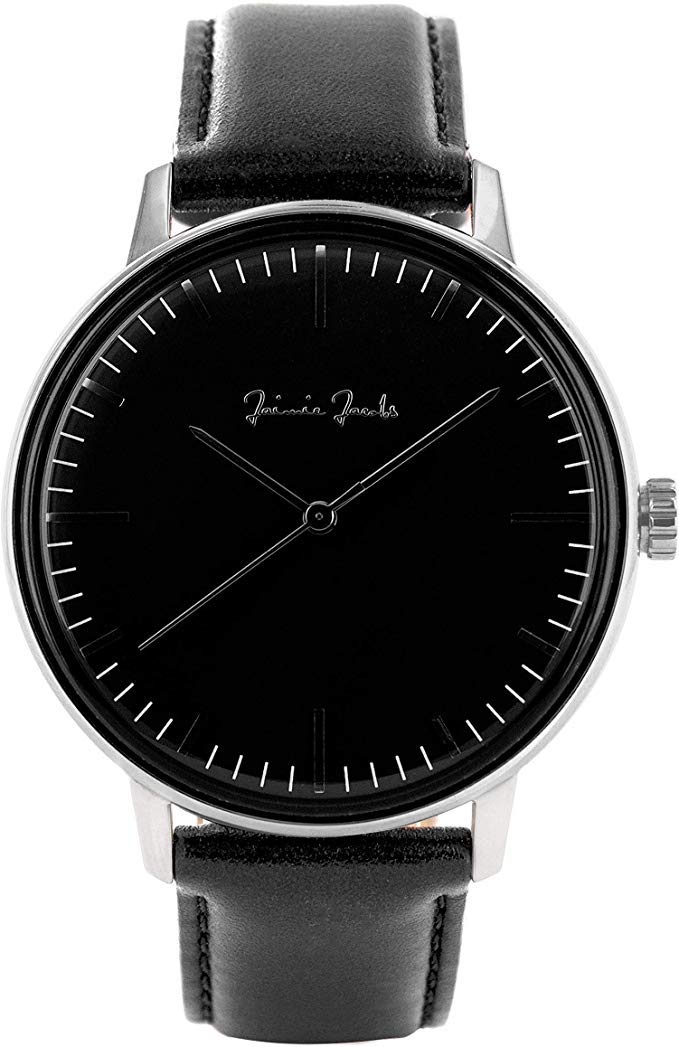 

Jaimie Jacobs UHR LEHEL MIDNIGHT, SUNRISE Wristwatch, Made in Germany (Dial: Black, Case: Silver)