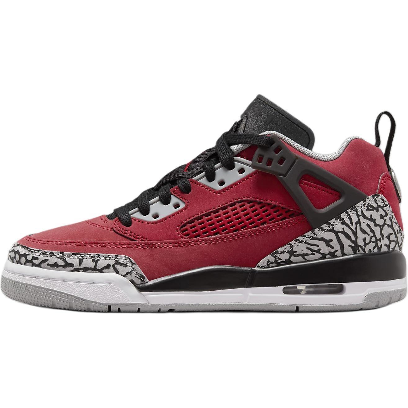(GS) Air Jordan Spizike Low Gym Red Wolf Grey Kids FQ3950-600 EU 36