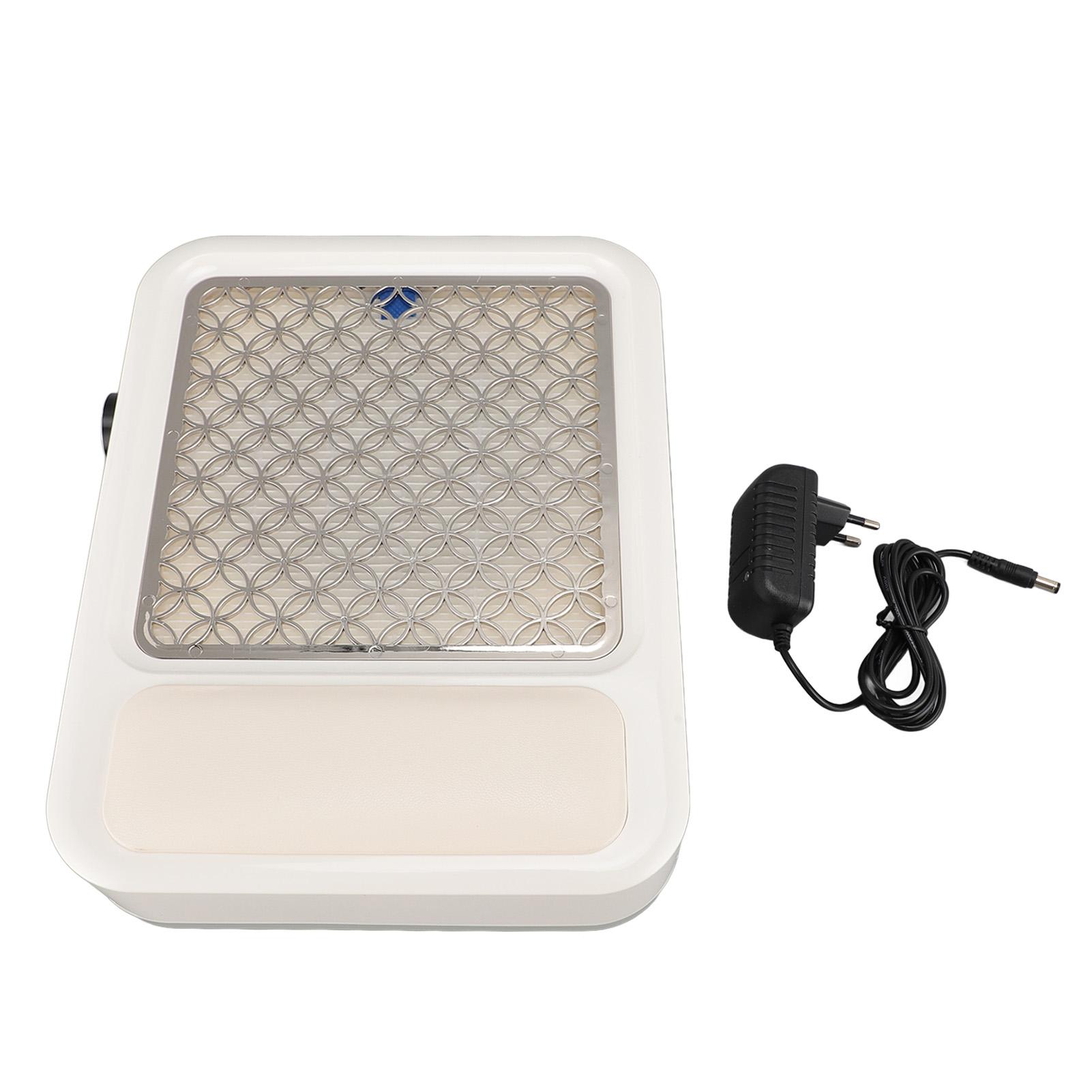 

Электрический пылесос для ногтей 2 в 1, маникюрная подушка для рук с многоразовым фильтром EU Plug