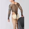 Men's Bodysuit Sexy See-Through Lingerie Costume