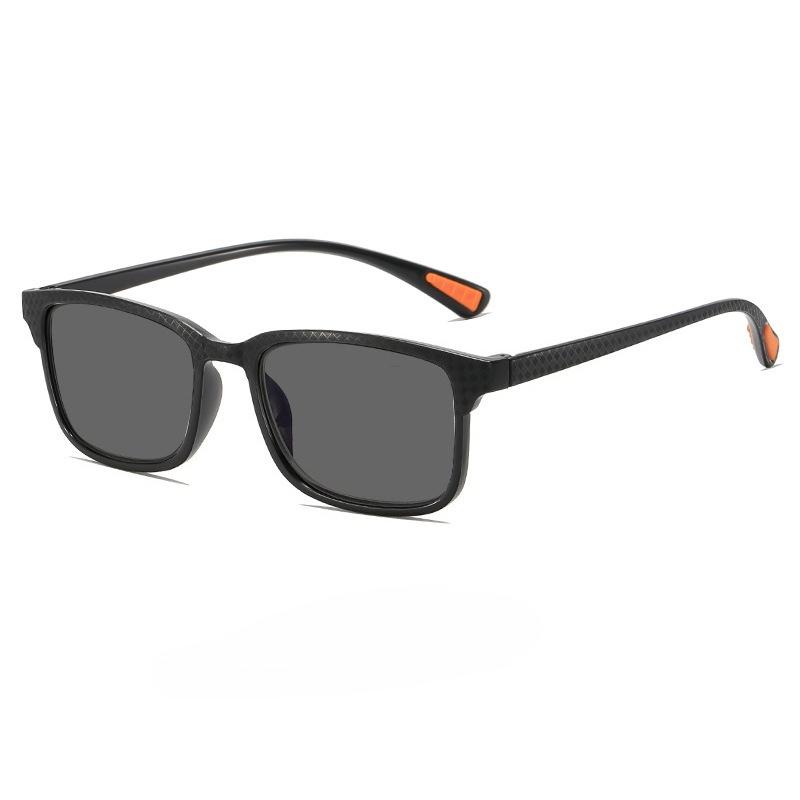 

New Fashionable Square Frame Men S Sunglasses Outdoor Ultra Light Neutral Premium Versatile Uv400 Sunscreen Sunglasses