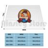 Strong Woman Blanket For Sofa Bed Travel Woman Girl Strong Cartoon Movie Cinema Feminism Superhero