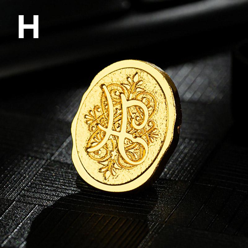 LetterA-Z Wax Seal Stamp DIY Sealing Wax Stamp Head for Scrapbooking Wedding Invitation Photo Album Dedicated Seal Stamp DIY