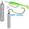 Angelblei 15 Stück/Los Bleiform 3,5g 5g 7g 10g 14g 20g Röhrchen Kugel Blei Anhänger Metall Jig Sast Meeresangeln Tackle Kit Pesca Werkzeug