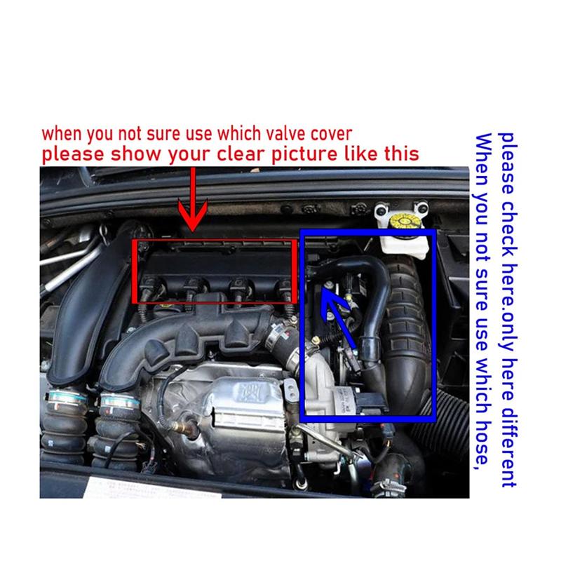 V759886280 Engine Cylinder Valve Cover With Gasket For  207 208 308 508 3008 5008 Citroen C4 C5 DS5 0248.Q2