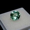 Bluish Green Sapphire Natural 3.30 Ct Round Certified Beautiful Loose Gemstone
