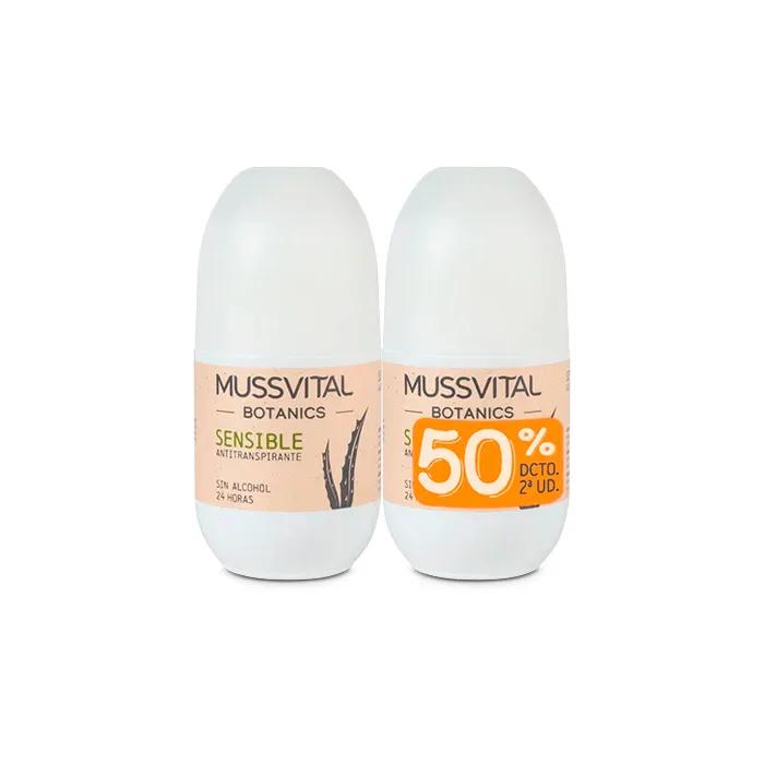 Mussvital Botanics Део Сенситив 75 мл Набор 2 шт.