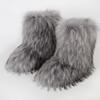 Boots Children's Winter Warm Thickness Non-slip Shibuya Fluffy Boots Medium Tube Personalized Fashion Snow Boots